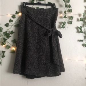 colorful vintage midi skirt